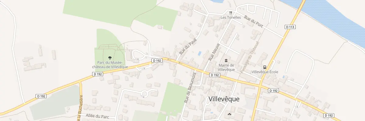 Plan du 34 Rue du Général de Gaulle à Rives-du-Loir-en-Anjou