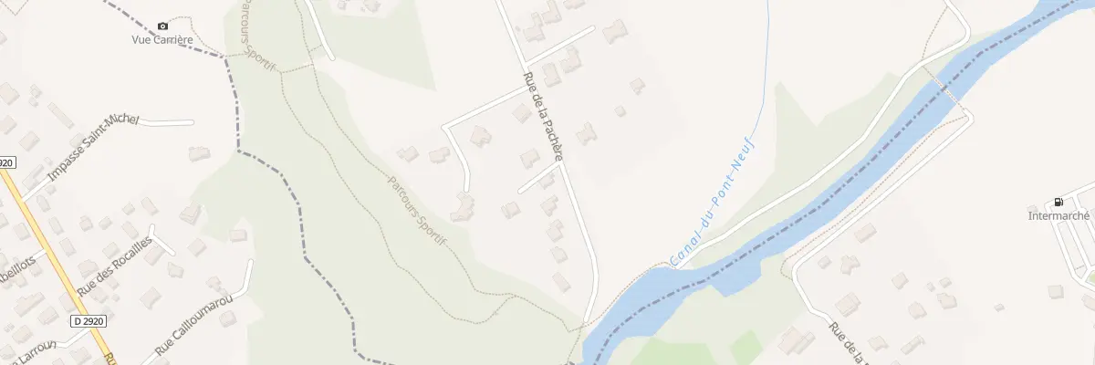 Plan du 34 Av d’Ossau à Arudy