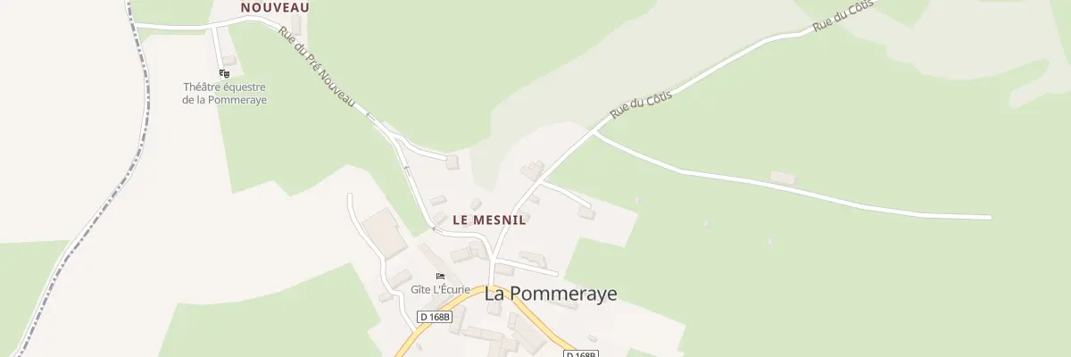 Plan du 1 Rue du Côtis à La Pommeraye