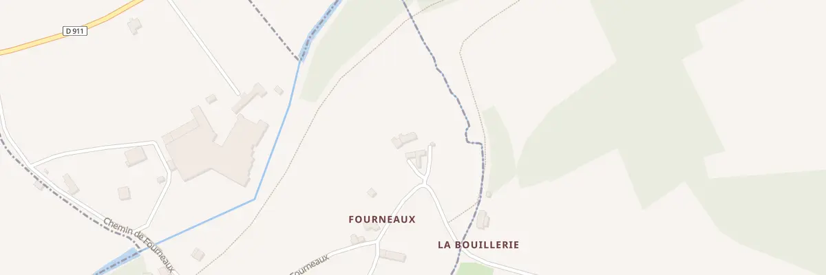 Plan du 50 Fourneaux à Cahan