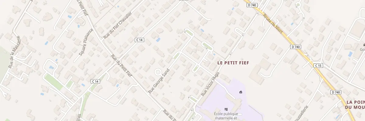 Plan du 103 Rue Alphonse de Lamartine à Aiffres