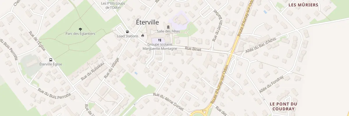 Plan du 5036 Rue Binet à Éterville