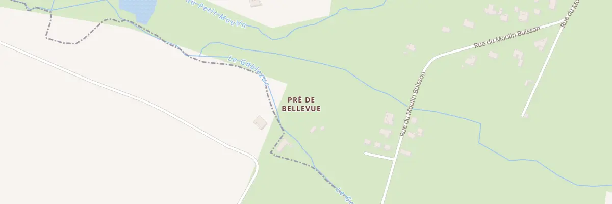 Plan du 2 Pré de Bellevue à Montendre