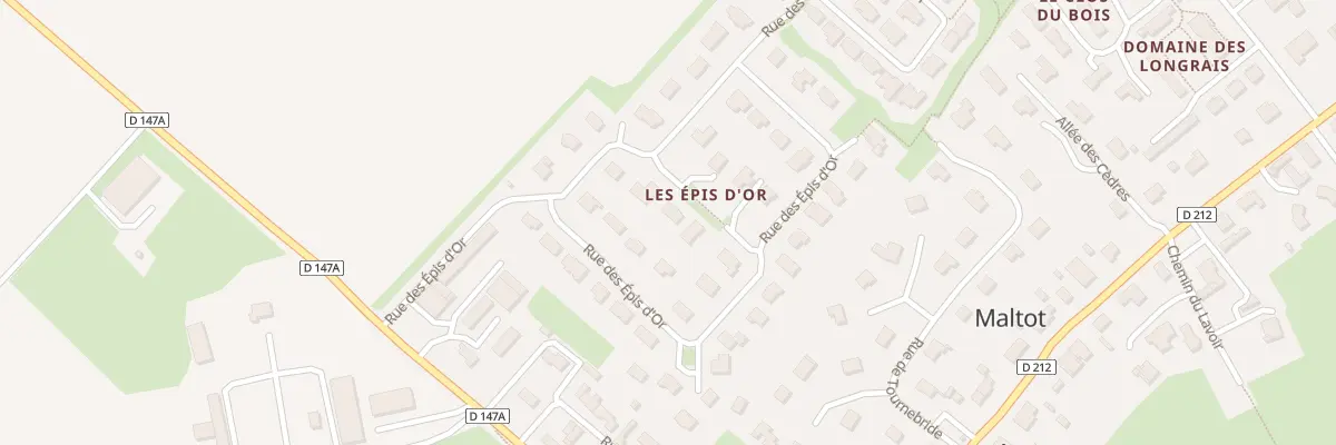 Plan du 7 Rue des Moissons à Maltot