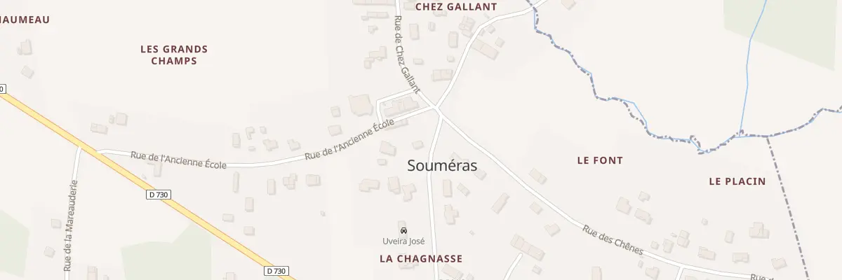 Plan du 4 Rue du Grand Sable à Souméras