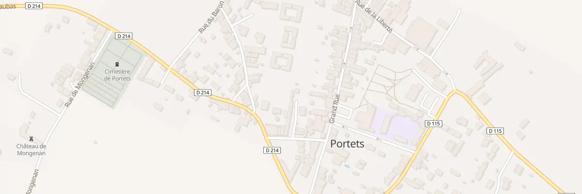 Plan du 7 Imp Piballayes à Portets