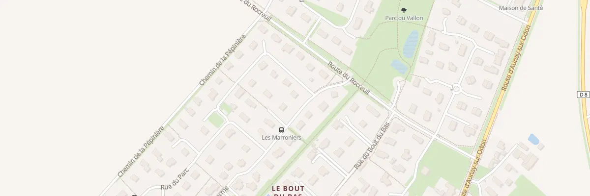 Plan du 51 Rue du Parc à Éterville