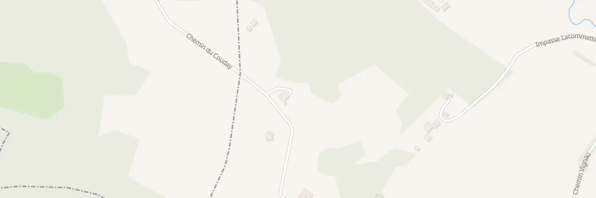 Plan du 918 Che de Couday à Jurançon