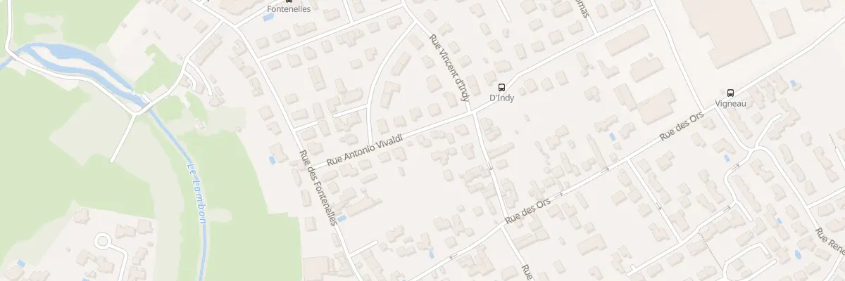 Plan du 14 Rue Antonio Vivaldi à Niort
