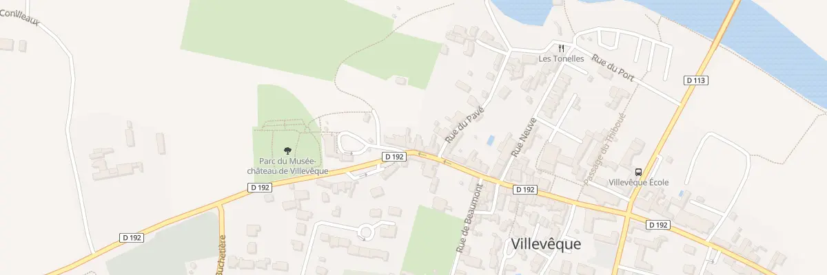 Plan du 40 Rue du Général de Gaulle à Rives-du-Loir-en-Anjou