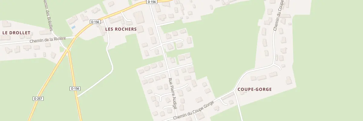 Plan du 1 Rue du Four à Pain à Mutrécy