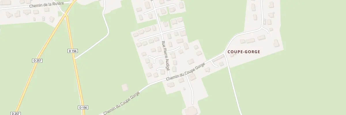 Plan du 15 Rue Pierre Audigé à Mutrécy
