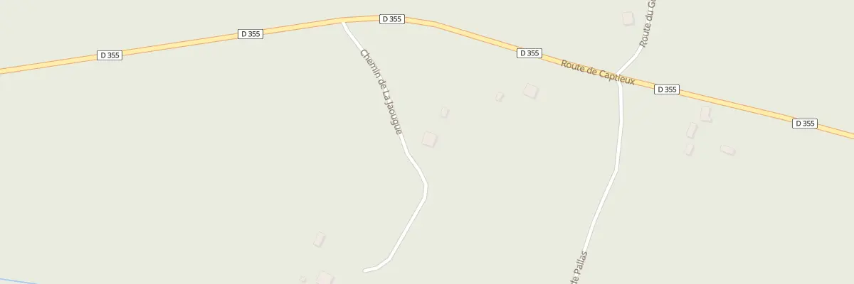 Plan du 4244 Rte de Captieux à Callen
