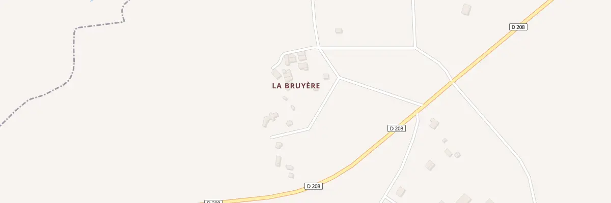 Plan du 5000 La Bruyere au Ménil-de-Briouze