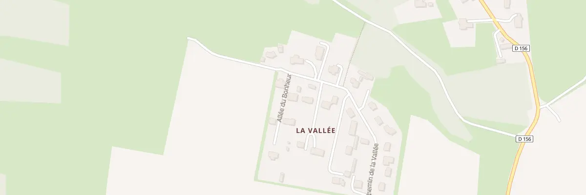 Plan du 15 Che de la Vallée à Mutrécy