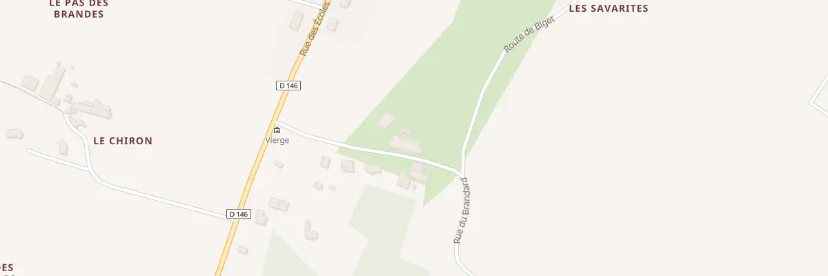 Plan du 15 Rte de Biget à Coulonges