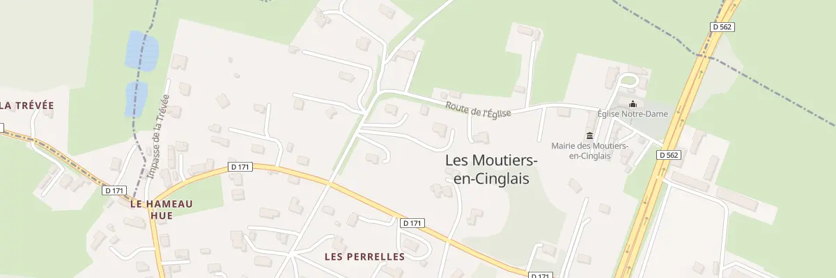 Plan du 5097 La Marchandiere aux Moutiers-en-Cinglais