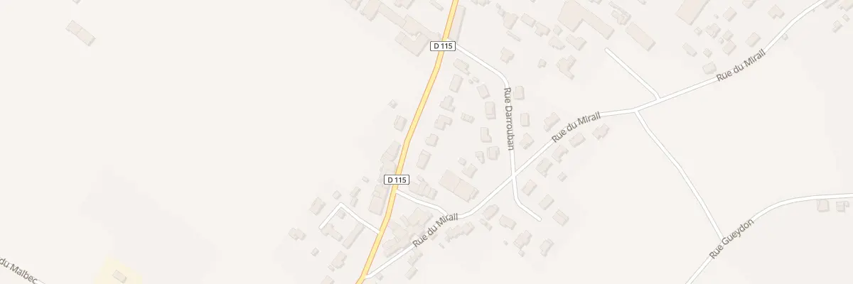 Plan du 21B Rte du Courneau à Portets
