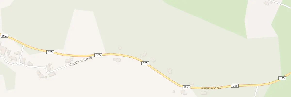 Plan du 1491 Rte de Vielle à Saint-Loubouer