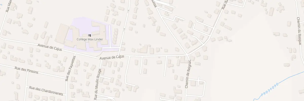 Plan du 7T Av de Cajus à Saint-Loubès