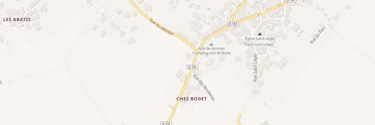 Plan du 1 Rue du Minage à Burie
