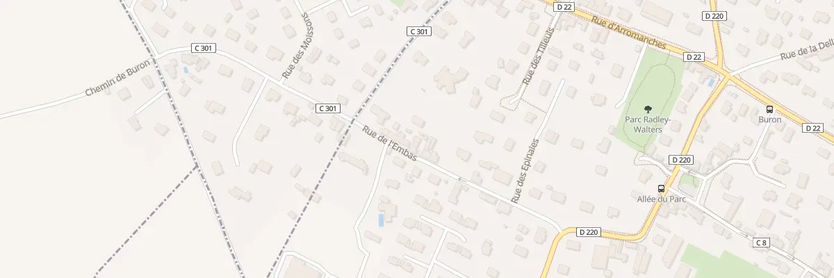 Plan du 22 Rue de l’Embas à Saint-Contest