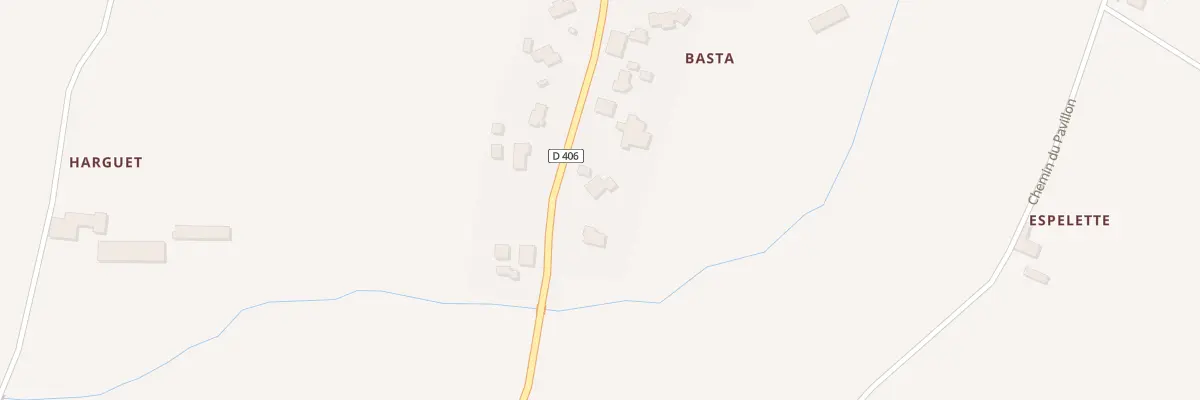 Plan du 1060 Rte de Bascons à Grenade-sur-l’Adour