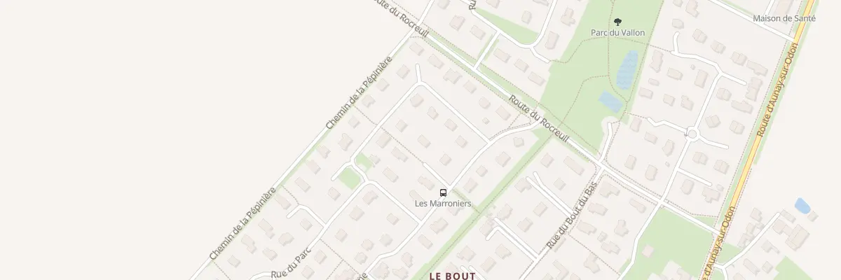 Plan du 47 Rue du Parc à Éterville