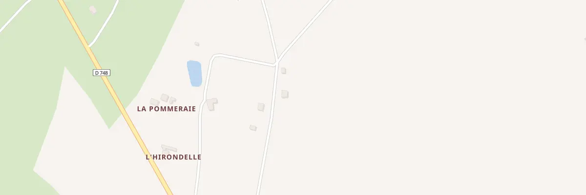 Plan du 2 Le Chatellier à Secondigny