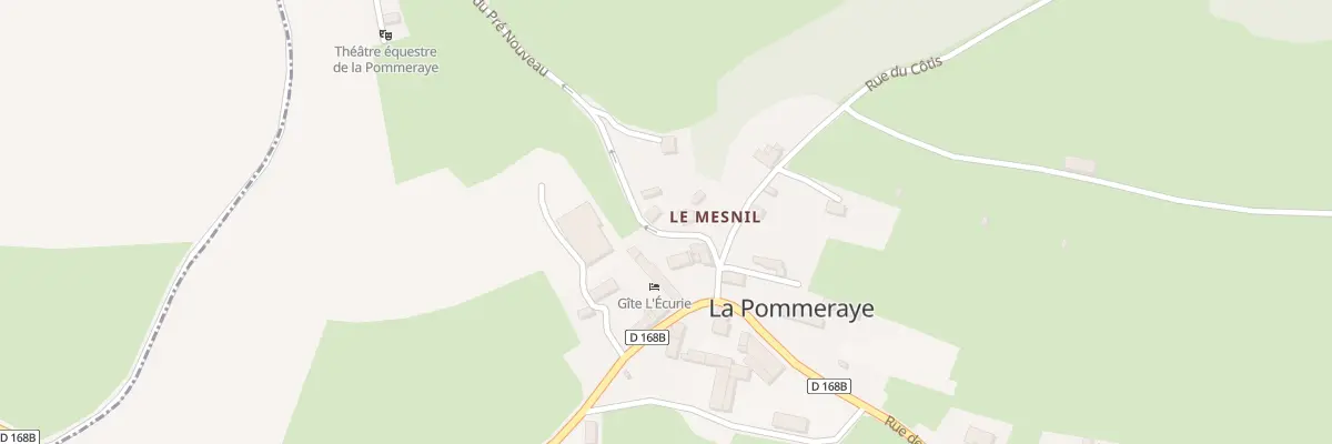 Plan du 5026 Le Mesnil à La Pommeraye
