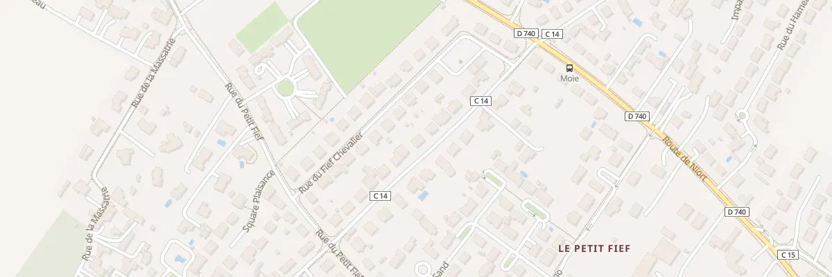 Plan du 180 Rue Saint Maurice à Aiffres