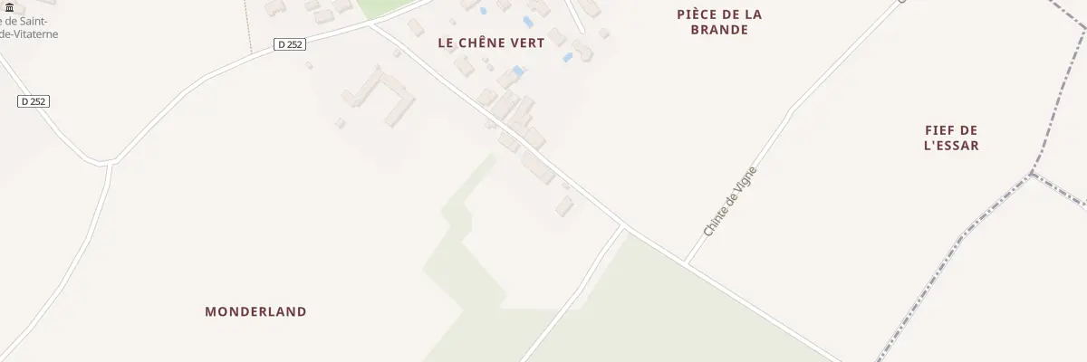 Plan du 14 Rue Chêne Vert à Saint-Martial-de-Vitaterne