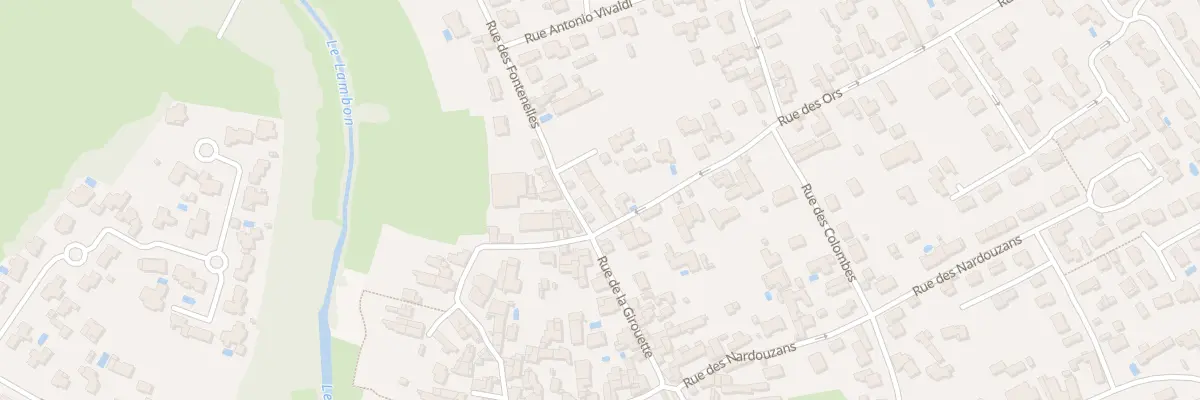 Plan du 79 Rue des Fontenelles à Niort