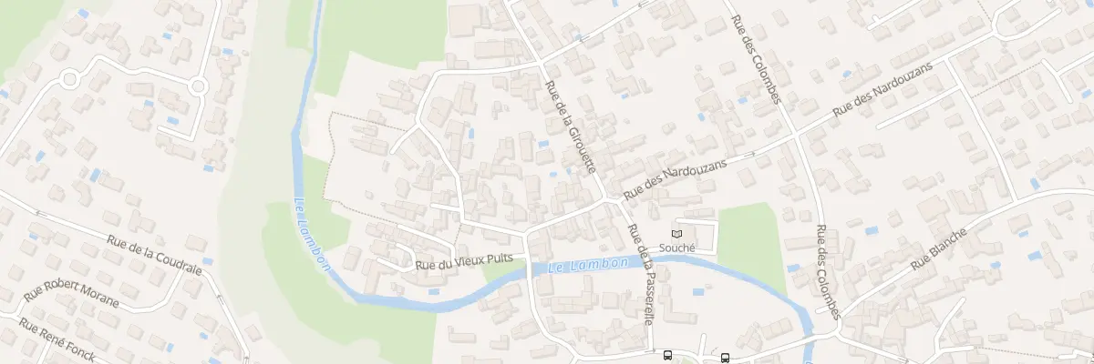 Plan du 23 Rue de la Poste à Niort