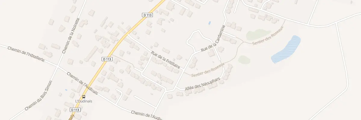 Plan du 15 Rue de la Fritillaire à Rives-du-Loir-en-Anjou