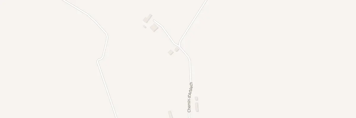 Plan du 970 Che d’Arblech à Philondenx