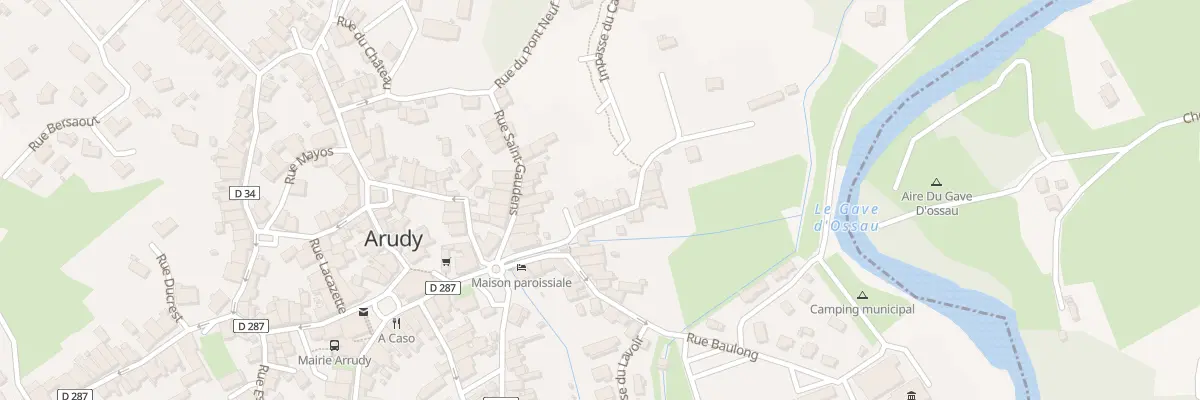 Plan du 11 Rue du Moulin à Arudy