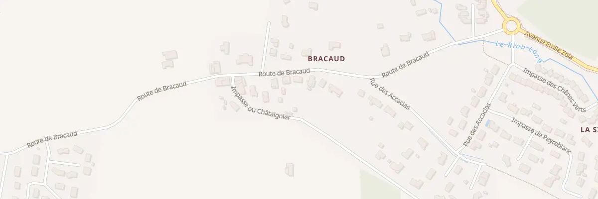 Plan du 5212 Bracaud Sud à Peujard