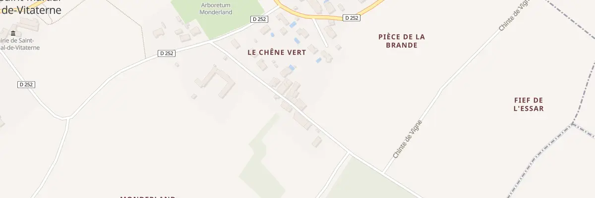 Plan du 17 Rue Chêne Vert à Saint-Martial-de-Vitaterne