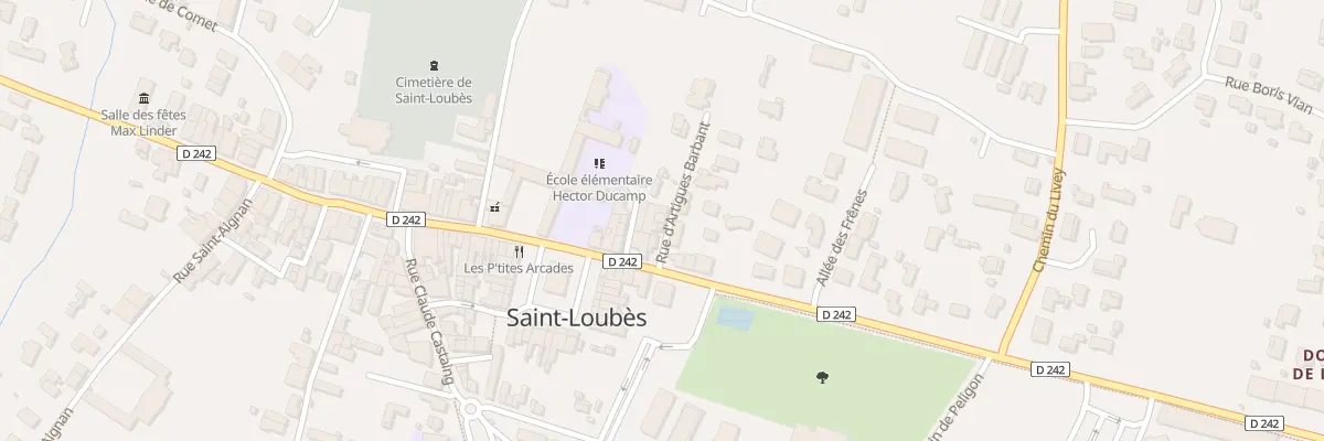 Plan du 4 Rue d’Artigues Barbant à Saint-Loubès