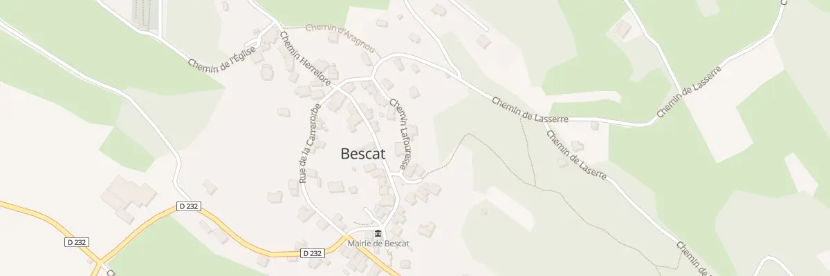 Plan du 5 Che Lafouresse à Bescat