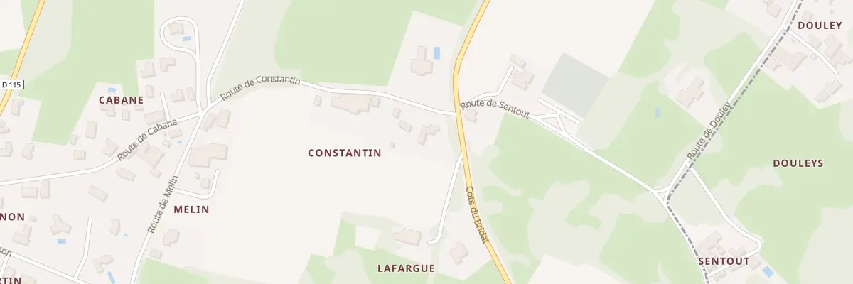 Plan du 229 Constantin à Baurech