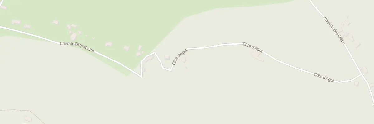 Plan du 240 Côte d’Agut à Laroin