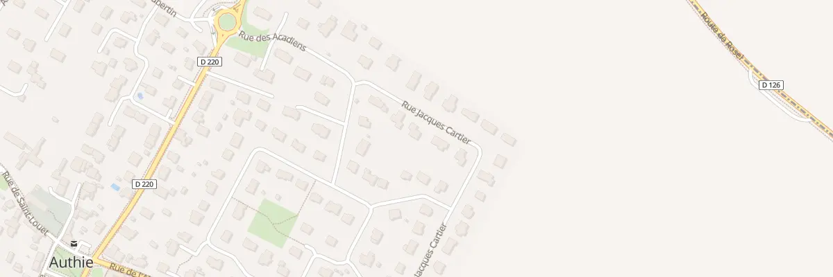 Plan du 17 Rue Jacques Cartier à Authie