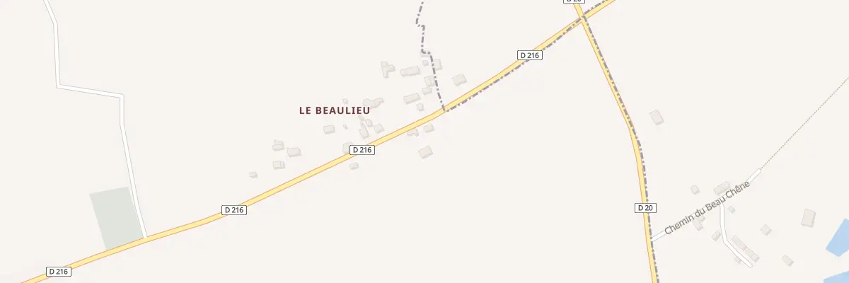 Plan du 82 Le Beaulieu à Durcet