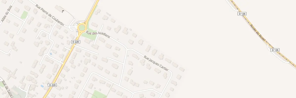 Plan du 30 Rue Jacques Cartier à Authie