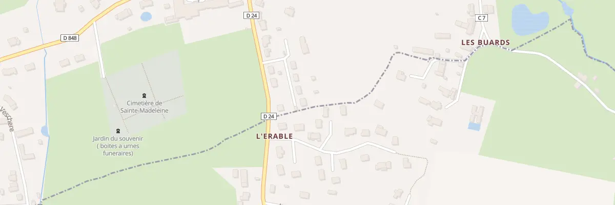 Plan du 19 Av de Tessé Froulay à Bagnoles de l’Orne Normandie