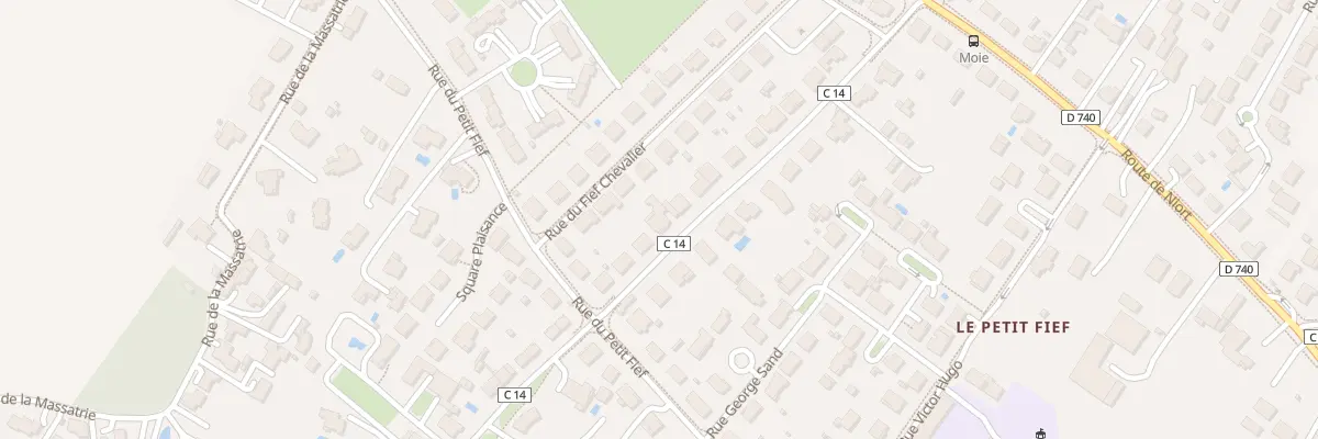Plan du 260 Rue Saint Maurice à Aiffres