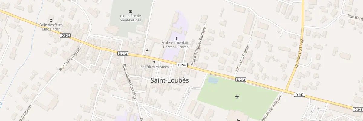 Plan du 2B Imp de la Source à Saint-Loubès