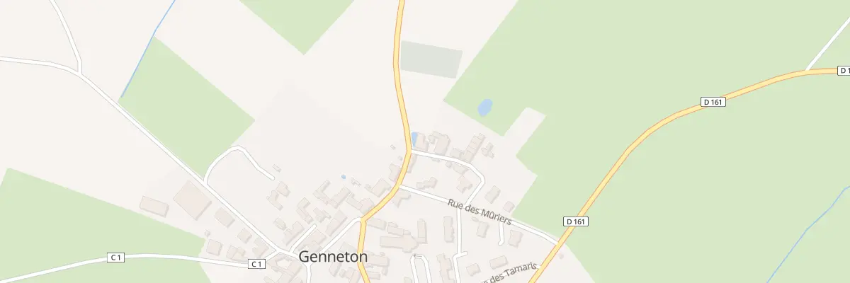 Plan du 1 Imp des Camelias à Genneton
